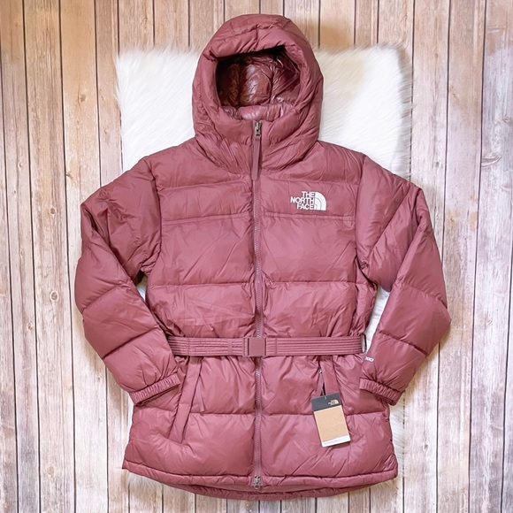 The North Face Women’s Nuptse Belted Mid Jacket - Picture 2 of 10